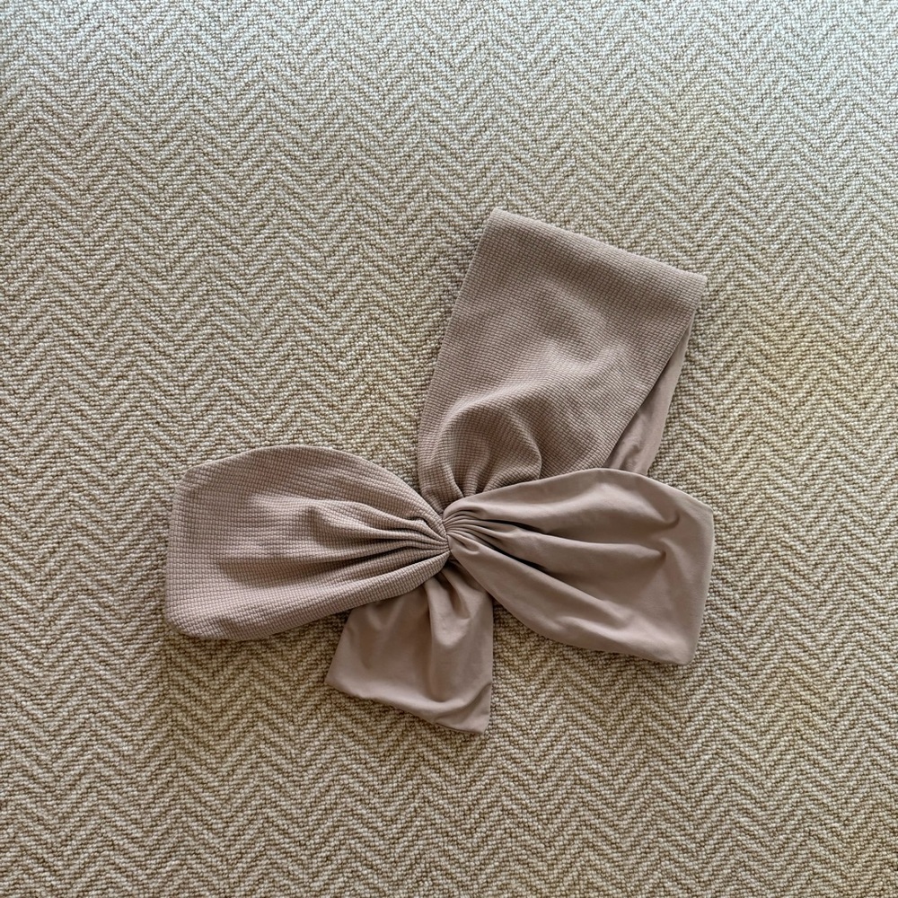 Marysia Swim Textured Beige Wrap